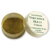 Cornelissen Gold Powder 1 g Vert Fonce 18.4 Carat